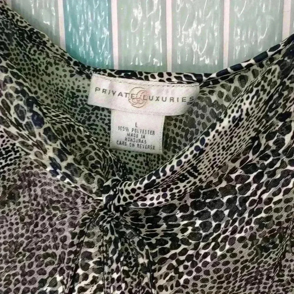 Vintage Private Luxuries Sheer Strap Top - Picture 8 of 8